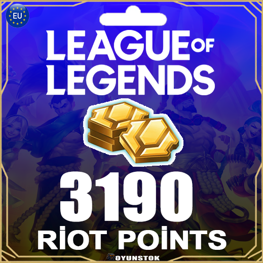  League Of Legends EU West 1895 RP - 15 EUR 