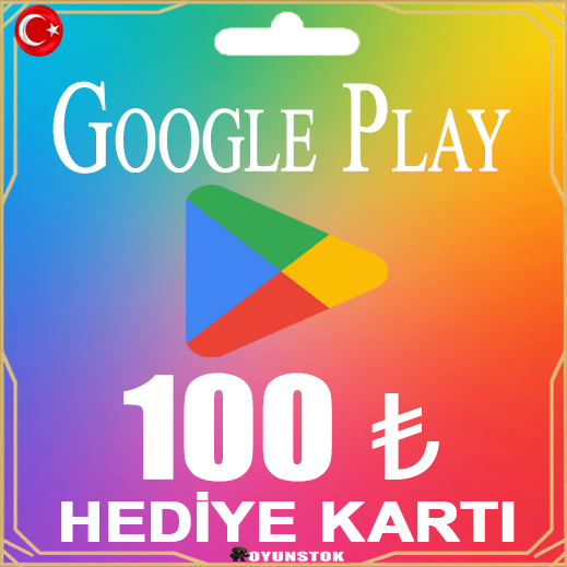 Google Play Hediye Kartı 100 TL (Gift Card)