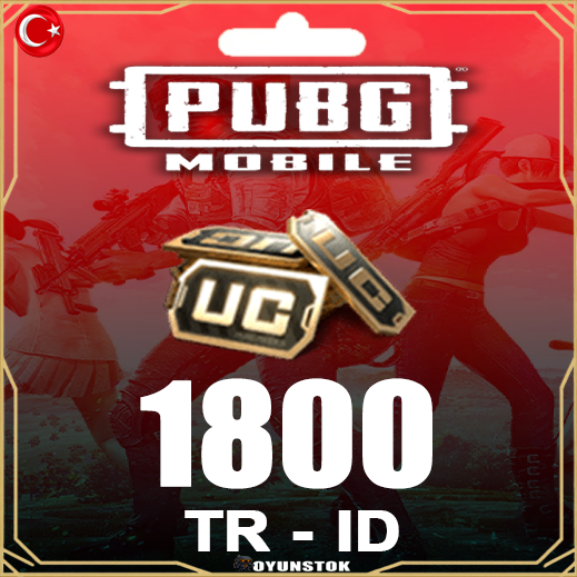 PUBG Mobile 1800 UC Top-Up (TR ID)