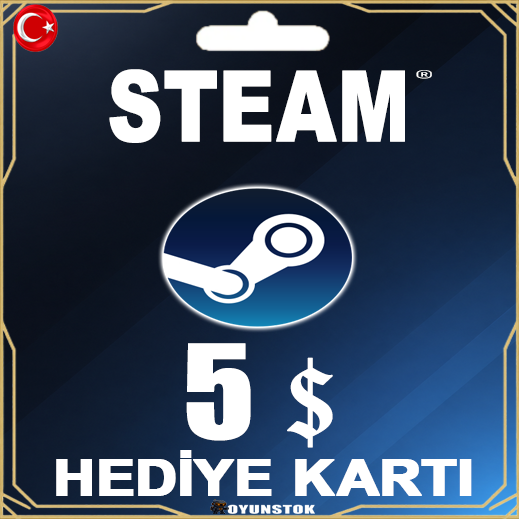 Steam Cüzdan Kodu 5 USD 
