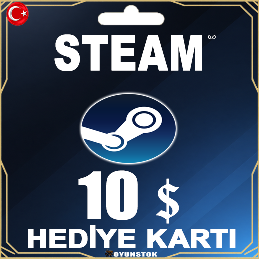 Steam Cüzdan Kodu 10 USD 