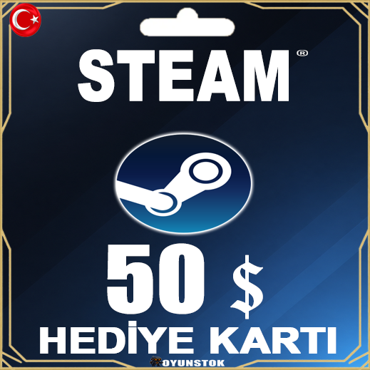 Steam Cüzdan Kodu 50 USD 