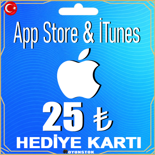 App Store 25 TL (iTunes Gift Card)