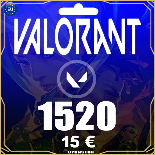 Valorant 1520 VP EU - 15 EUR