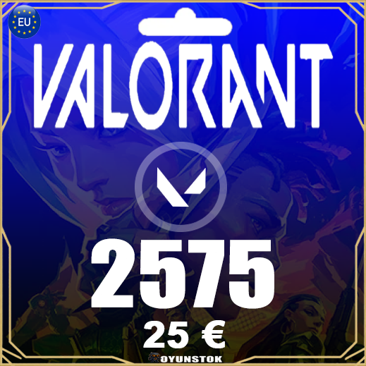 Valorant 2575 VP EU - 25 EUR