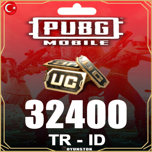 PUBG Mobile 32400 UC Top-Up (TR ID)