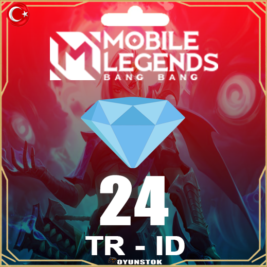 Mobile Legends 24 Elmas TR ID Yükleme