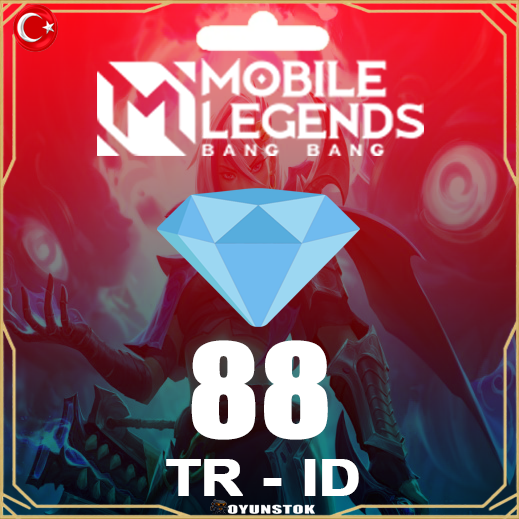 Mobile Legends 88 Elmas TR ID Yükleme