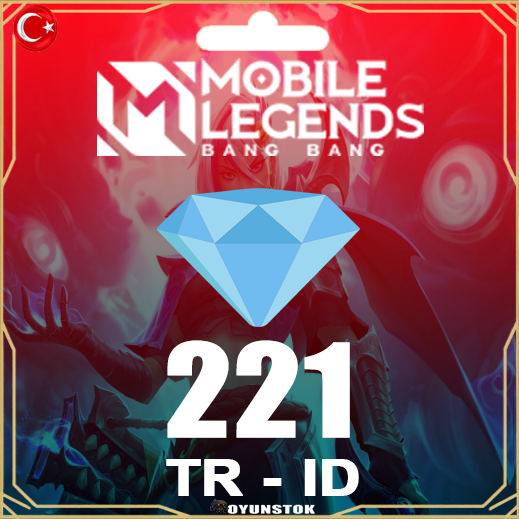 Mobile Legends 221 Elmas TR ID Yükleme