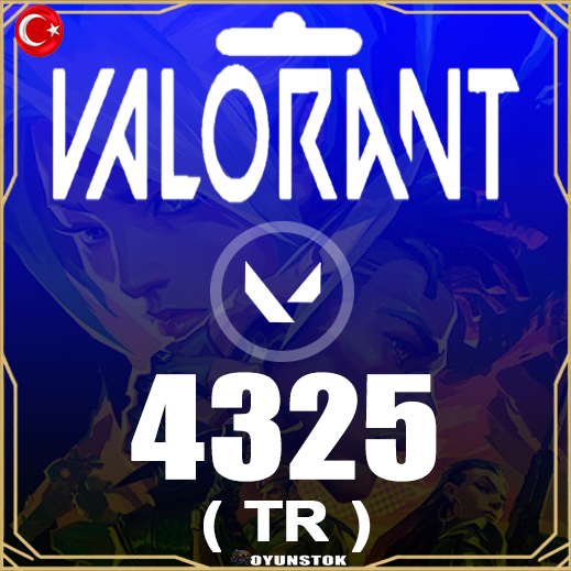  Valorant 4325 VP TR - 1230 TL