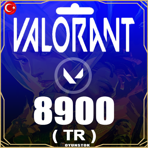  Valorant 8900 VP TR -2450 TL