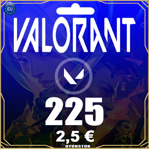 Valorant 225 VP EU - 2.5 EUR