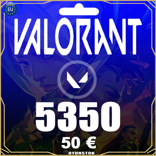 Valorant 5350 VP EU - 50 EUR