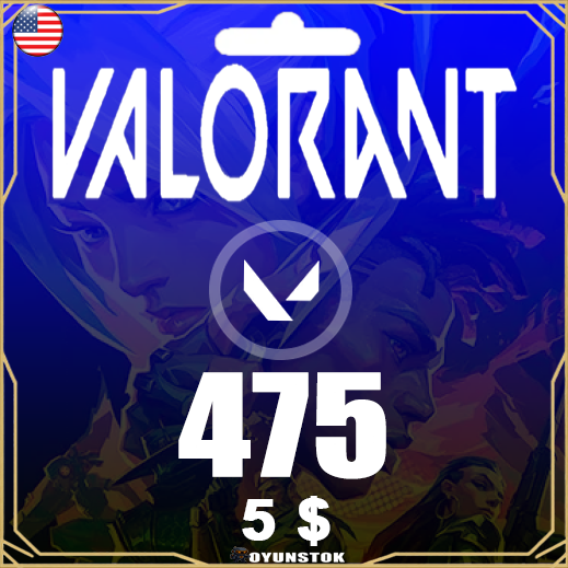 Valorant 475 VP NA - 5 USD