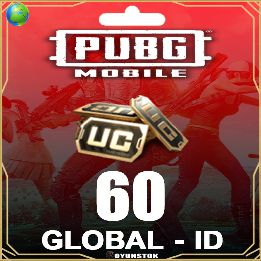 PUBG Mobile 60 UC Top-Up (GLOBAL ID)