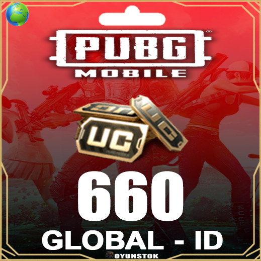 PUBG Mobile 660 UC Top-Up (GLOBAL ID)