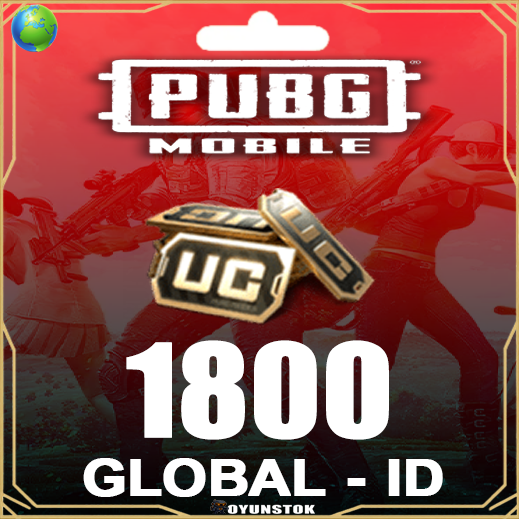 PUBG Mobile 1800 UC Top-Up (GLOBAL ID)