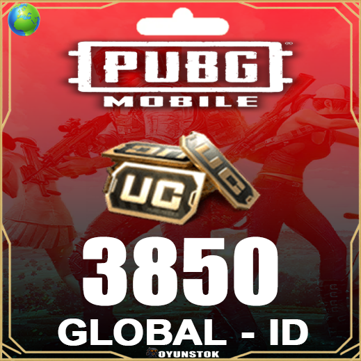 PUBG Mobile 3850 UC Top-Up (GLOBAL ID)