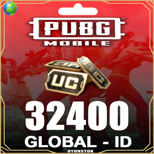 PUBG Mobile 32400 UC Top-Up (GLOBAL ID)