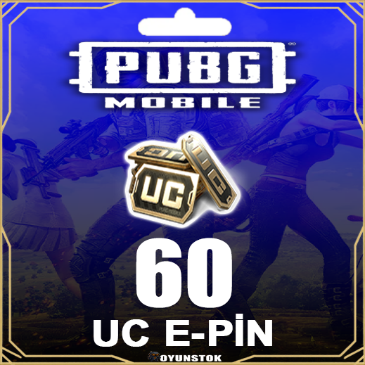  PUBG Mobile 60 UC Epin