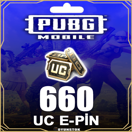  PUBG Mobile 660 UC Epin