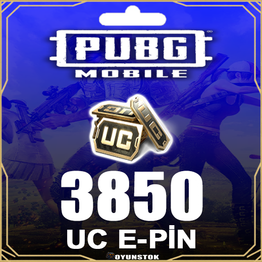  PUBG Mobile 3850 UC Epin