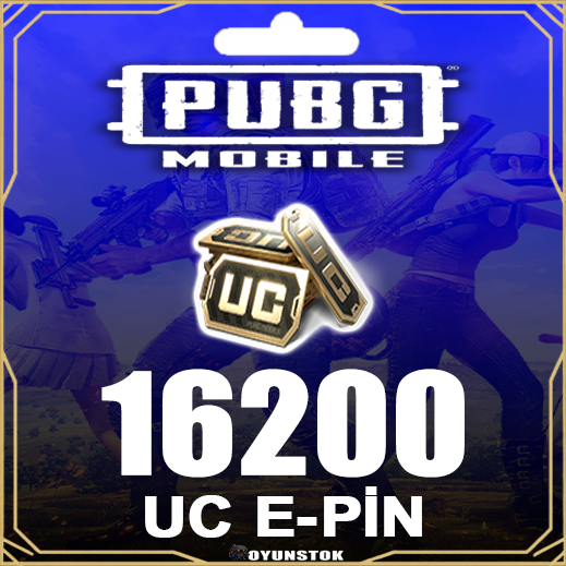  PUBG Mobile 16200 UC Epin