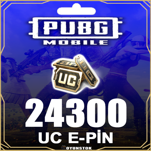  PUBG Mobile 24300 UC Epin