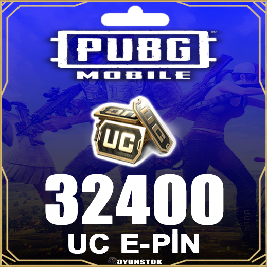  PUBG Mobile 32400 UC Epin